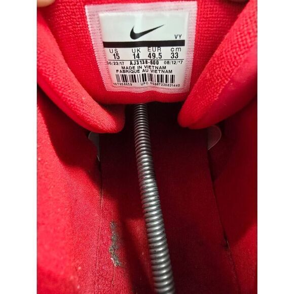 Nike Air More Uptempo Chicago AJ3138-600 Jordan Pippen Men\'s Basketball Size 15 main image 4
